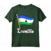 Lesotho, Lesotho - Maglietta Bandiera Patriottica del Lesotho per Espatriati e Viaggiatori - Mostra il tuo Orgoglio Basotho!
