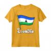 Lesotho, Lesotho - Maglietta Bandiera Patriottica del Lesotho per Espatriati e Viaggiatori - Mostra il tuo Orgoglio Basotho!