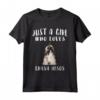Solo Ragazza Che Ama Cani Lhasa Apso - Maglietta Divertente per Amanti dei Cani - Regalo per Amante dei Cani