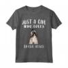 Solo Ragazza Che Ama Cani Lhasa Apso - Maglietta Divertente per Amanti dei Cani - Regalo per Amante dei Cani