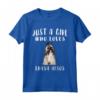 Solo Ragazza Che Ama Cani Lhasa Apso - Maglietta Divertente per Amanti dei Cani - Regalo per Amante dei Cani