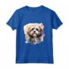 HapTigere Maglietta - Lhasa Apso Art Happy - Ideale per Proprietari di Lhasa Apso - Regalo per Compleanno