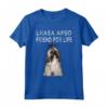 Amico Per La Vita Di Lhasa Apso Cane Maglietta - Design Divertente per Amanti dei Cani - Regalo per il Cane