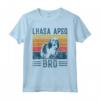 Cane Lhasa Apso Bro - Vintage Lhasa Apso Bro Maglietta per Amanti dei Cani - Ideale per Compleanno, Natale e Festa dei Fratelli