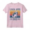 Cane Lhasa Apso Bro - Vintage Lhasa Apso Bro Maglietta per Amanti dei Cani - Ideale per Compleanno, Natale e Festa dei Fratelli