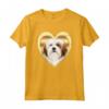 Lhasa Apso Dog - Amante del Cuore del Cane - Lhasa Apso Maglietta - Regalo per Proprietari di Lhasa Apso
