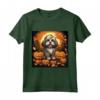 HapTiger Maglietta Lhasa Apso Halloween Love - Ideale per Proprietari di Lhasa Apso durante la Festa di Halloween