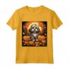 HapTiger Maglietta Lhasa Apso Halloween Love - Ideale per Proprietari di Lhasa Apso durante la Festa di Halloween