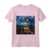Notte stellata Lhasa Apso - Maglietta per Amanti del Lhasa Apso - Ideale per Proprietari di Lhasa Apso