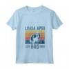 Cane Lhasa Apso Bro - Vintage Maglietta con Collo a V per Amanti dei Cani - Ideale per Compleanno o Natale