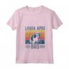 Cane Lhasa Apso Bro - Vintage Maglietta con Collo a V per Amanti dei Cani - Ideale per Compleanno o Natale