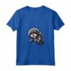 Lhasa Apso Astronauta Divertente Cane Space Suit Maglietta con Collo a V - Perfetta per gli Amanti dei Cani e dello Spazio