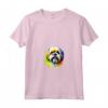 Lhasa Apso Pop Art I Dog Lover I Splash Art Maglietta con Collo a V - Abbigliamento per Amanti dei Cani Lhasa Apso - Ideale per Proprietari e Famiglie Lhasa Apso