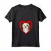Donna Lhasa Apso Dog - Maglietta Amante del cuore del cane - Mamma Lhasa Apso - Idea Regalo per Proprietari di Lhasa Apso