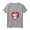 Donna Lhasa Apso Dog - Maglietta Amante del cuore del cane - Mamma Lhasa Apso - Idea Regalo per Proprietari di Lhasa Apso