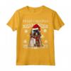 Buon Natale Lhasa Apso Ugly Christmas Maglietta - Regalo Divertente per Amanti dei Cani a Natale