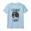 I Do What I Want Lhasa Apso Cane Maglietta - Regalo Perfetto per Proprietari di Lhasa Apso e Amanti dei Cani
