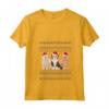 Lhasa Apso Natale Maglietta con Collo a V - Design Natalizio Unico per un Regalo Perfetto - Felice Natale con la Famiglia Lhasa Apso