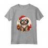 Natale Lhasa Apso - Felice Maglietta per Amanti dei Lhasa Apso - Regalo Perfetto per Natale