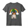 Dono Del Leprecauno - Lhasa Apso Maglietta con Design Divertente per Amanti dei Cani - Ideale per San Patrizio