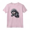 Lhasa Apso Astronauta Divertente Cane Space Suit Maglietta - Design unico per amanti dei cani Lhasa Apso e appassionati di spazio