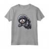 Lhasa Apso Astronauta Divertente Cane Space Suit Maglietta - Design unico per amanti dei cani Lhasa Apso e appassionati di spazio