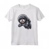 Lhasa Apso Astronauta Divertente Cane Space Suit Maglietta - Design unico per amanti dei cani Lhasa Apso e appassionati di spazio