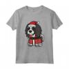Natale Lhasa Apso - Maglietta Cane per Proprietari di Lhasa Apso - Design Natalizio