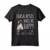 Lhasa Apso Cani Mi Rendono Felice - Maglietta Divertente per Amanti dei Cani - Regalo per Proprietari di Lhasa Apso