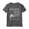 Lhasa Apso Cani Mi Rendono Felice - Maglietta Divertente per Amanti dei Cani - Regalo per Proprietari di Lhasa Apso