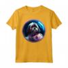 Spazio Lhasa Apso Cane Mamma Papà Maglietta - Ideale per Amanti dei Cani - Regalo Compleanno o Natale