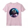 Spazio Lhasa Apso Cane Mamma Papà Maglietta - Ideale per Amanti dei Cani - Regalo Compleanno o Natale