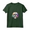 Grazioso Cane Shih Tzu / Lhasa Apso - Maglietta Allegro Motivo per Amanti dei Cani - Regalo Unico per Genitori di Cani
