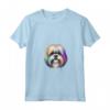 Grazioso Cane Shih Tzu / Lhasa Apso - Maglietta Allegro Motivo per Amanti dei Cani - Regalo Unico per Genitori di Cani