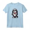 Lhasa Apso Cane Vino Divertente Bere Maglietta - Lhasa Apso Wine Lover Design - Ideale per Amanti dei Cani o Degustazioni di Vino