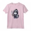 Lhasa Apso Cavaliere Cane Divertente Medievale Maglietta - Design Lhasa Apso Knight per Amanti dei Cani - Ideale per Riunioni Sociali o Casa