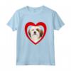 Lhasa Apso Dog - Amante del Cuore del Cane - Maglietta Lhasa Apso per Proprietari e Amanti dei Cani - Idea Regalo Natalizia