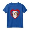 Lhasa Apso Dog - Amante del Cuore del Cane - Maglietta Lhasa Apso per Proprietari e Amanti dei Cani - Idea Regalo Natalizia