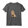 HapTiger Maglietta con Lhasa Apso - Design Originale per Amanti dei Cani - Ideale Regalo per Amanti degli Animali
