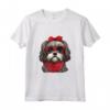Lhasa Apso Mamma - Lhasa Apso Madre Maglietta per Amanti dei Cani - Ideale per Compleanno