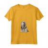 Donna HapTiger Maglietta con Collo a V - Design Unico per Proprietari di Cani - Ideale come Regalo per Amanti degli Animali