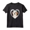 Lhasa Apso Dog - Amante del cuore del cane - Lhasa Apso Maglietta - Regalo Unico per Proprietari di Lhasa Apso - Ideale per Natale