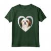 Lhasa Apso Dog - Amante del cuore del cane - Lhasa Apso Maglietta - Regalo Unico per Proprietari di Lhasa Apso - Ideale per Natale