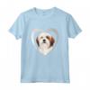 Lhasa Apso Dog - Amante del cuore del cane - Lhasa Apso Maglietta - Regalo Unico per Proprietari di Lhasa Apso - Ideale per Natale