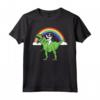 Dinosauro T-Rex Lhasa Apso Cane Maglietta - Regalo Unico per Amanti dei Cani - Design Originale