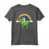 Dinosauro T-Rex Lhasa Apso Cane Maglietta - Regalo Unico per Amanti dei Cani - Design Originale