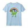 Dinosauro T-Rex Lhasa Apso Cane Maglietta - Regalo Unico per Amanti dei Cani - Design Originale