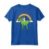 Dinosauro T-Rex Lhasa Apso Cane Maglietta - Regalo Unico per Amanti dei Cani - Design Originale
