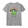 Dinosauro T-Rex Lhasa Apso Cane Maglietta - Regalo Unico per Amanti dei Cani - Design Originale