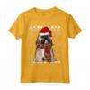 Cappello Natale Lhasa Apso Ugly Christmas Maglietta - Regalo Divertente per Amanti dei Cani - T-shirt Natale Lhasa Apso